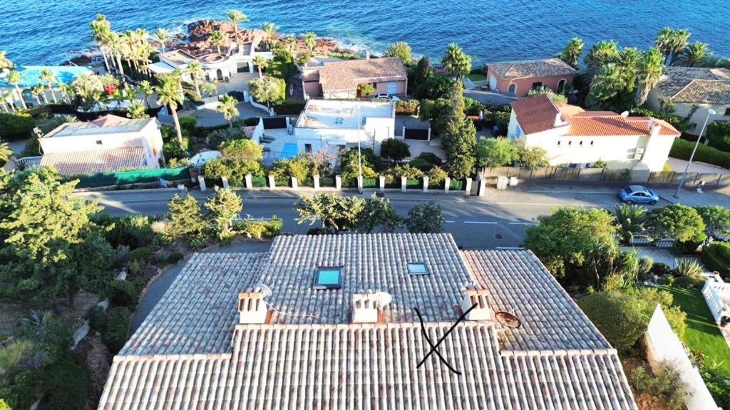 La Belle Vue-Charming Duplex Apartment With Sea View, 50 Meters From Beach And Private Parking Saint-Raphaël Exterior foto